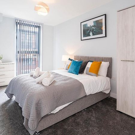 New Build - 2 Bed Snug Modern Apartment - Juliet Balcony - Roof Top Terrace - Digbeth, Birmingham City Centre - Free Netflix & Smart Tv Exteriér fotografie