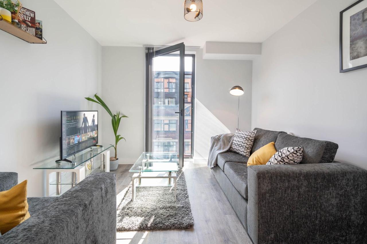 New Build - 2 Bed Snug Modern Apartment - Juliet Balcony - Roof Top Terrace - Digbeth, Birmingham City Centre - Free Netflix & Smart Tv Exteriér fotografie
